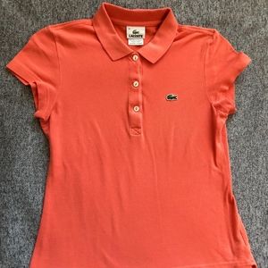 Lacoste Polo Shirt Orange